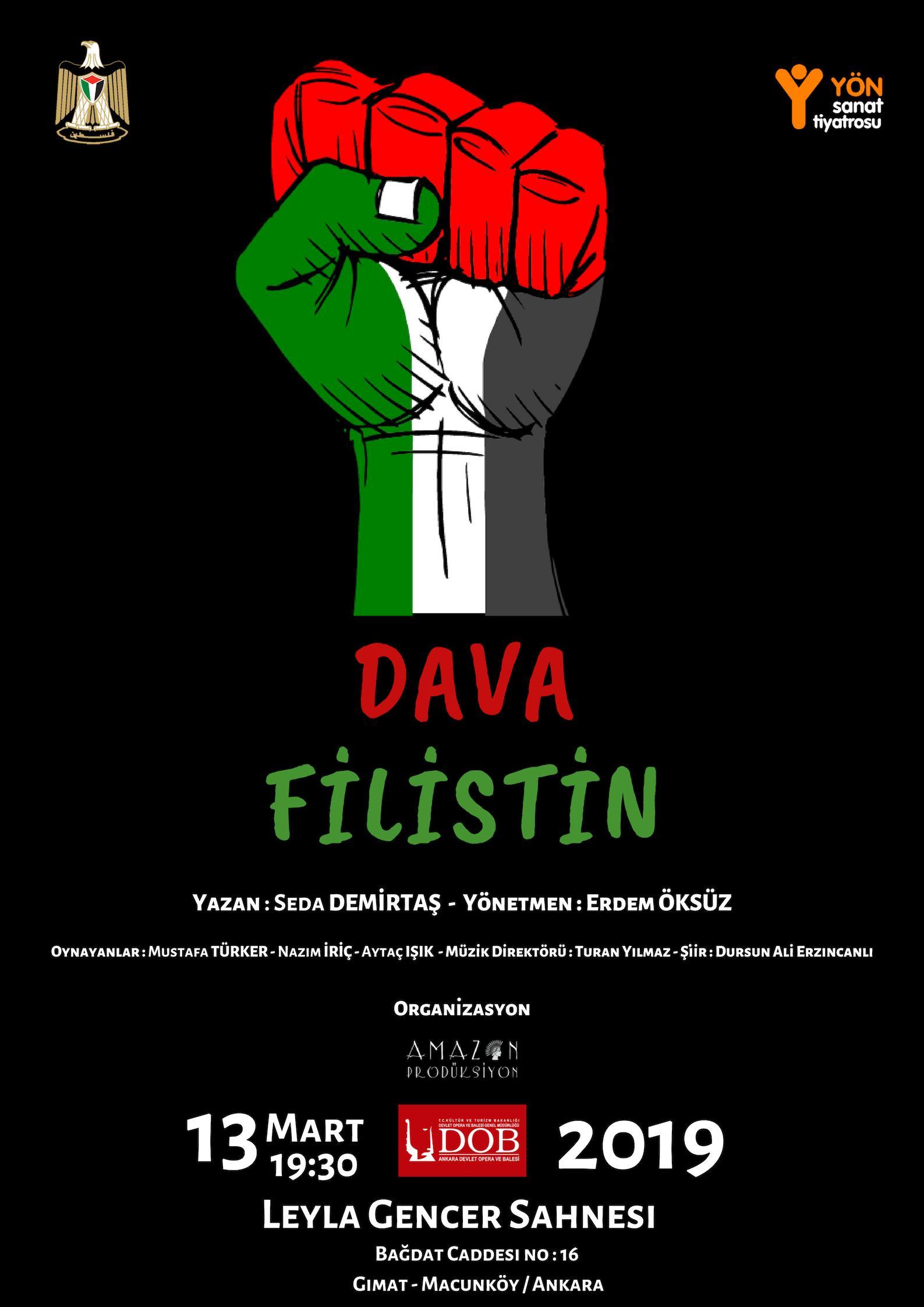 Dava Ankara Galası Afiş 2