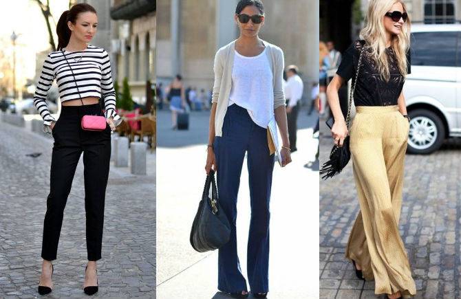 yuksek bel pantalonlar giyin