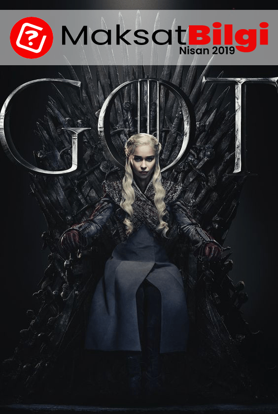 Emilia Clarke Nisan 2019 MaksatBilg Kapak