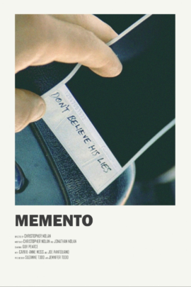 Memento Filmi Konusu ve Oyuncuları