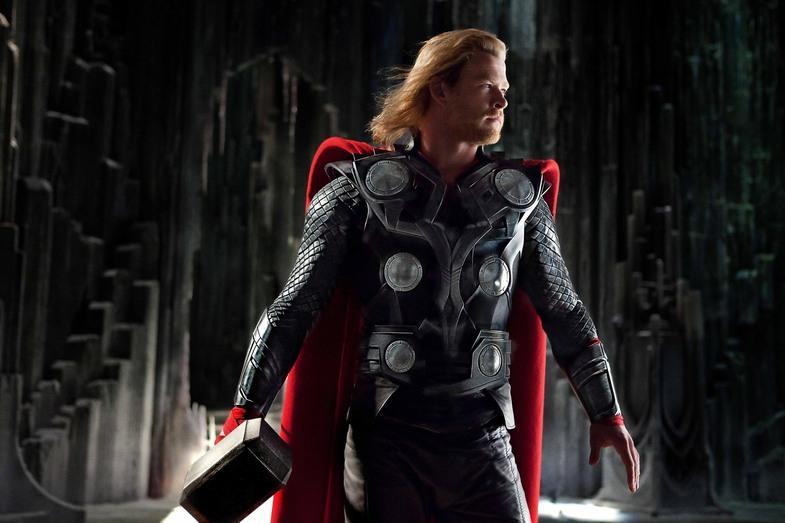 Photo credit: Mark Fellman / Marvel Studios Thor (Chris Hemsworth) in THOR, from Paramount Pictures and Marvel Entertainment.   © 2011 MVLFFLLC. TM & © 2011 Marvel. All Rights Reserved.