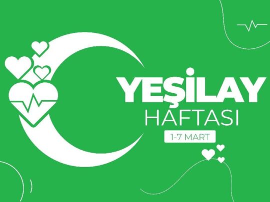 yeşilay haftası ile ilgili şiirler