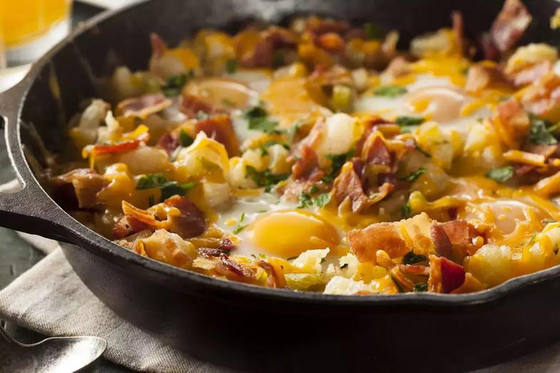 patatesli menemen tarifi 1