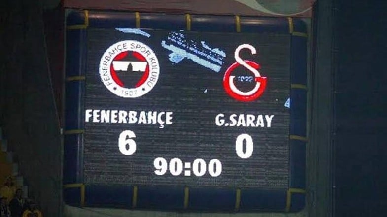 Dev Derbinin En Farklı Skorları